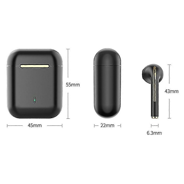 Kuulokkeet Bluetooth 5.0 Nappikuulokkeet Langattomat Kuulokkeet