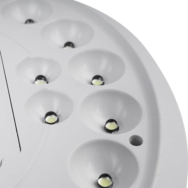 Solcellelampe for flaggstang, hagebelysning, strømforsyning, lysfølsom kontroll, lyskontrollsensor i