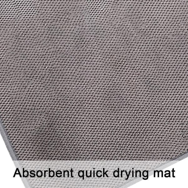 Diskmatta Mikrofiber Diskmatta, Superabsorberande, Mikrofiber Diskmatta Absorberande Snabbtorkande Bordstablett - 30*40cm
