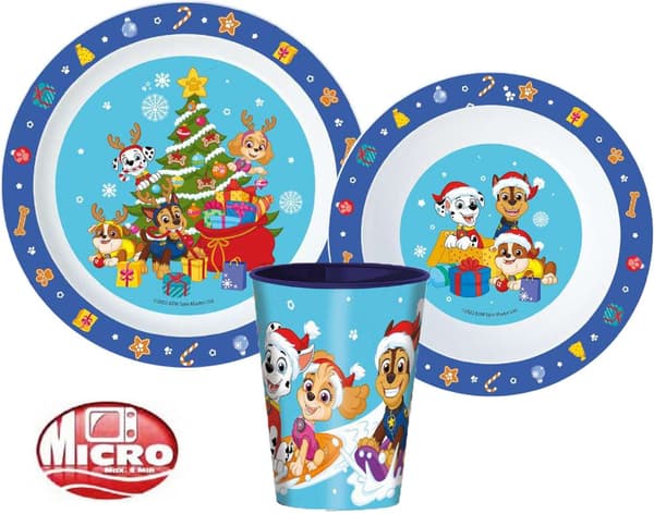 Paw Patrol Julemiddagssett – 3 deler
