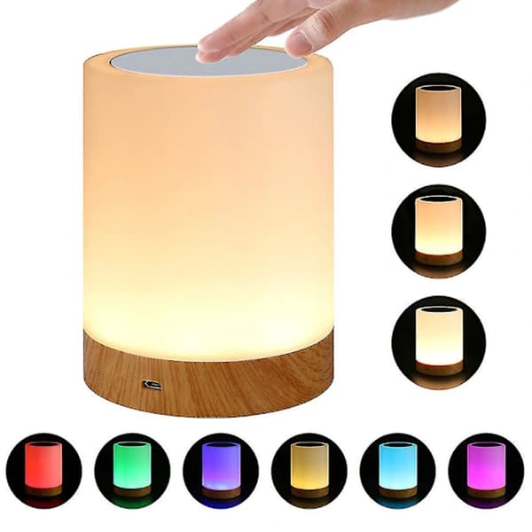 LED Touch-lampa för sovrum, vardagsrum, kontor - Sänglampa