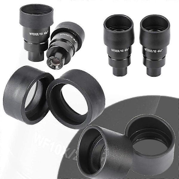 Gummikåpa för mikroskopbinokulär 32-36mm Cylinderögon skydd Ögonskydd
