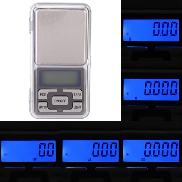 Pocket Scale - Portable Mini Electronic Digital Jewelry Diamond Calibration Scale