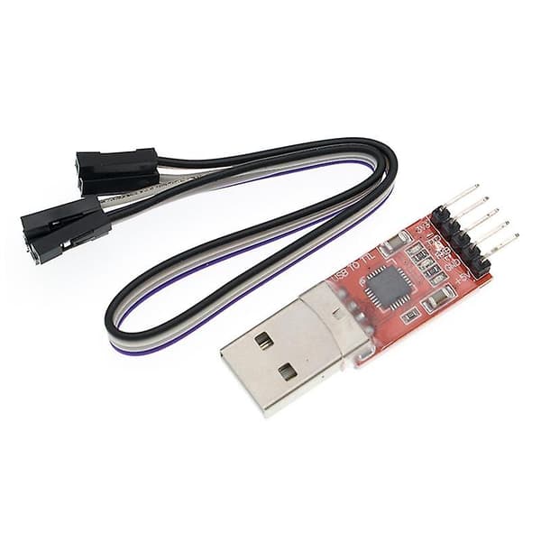 CP2102 Modul USB til TTL Seriell UART STC Nedlastingskabel Linjeoppgradering Type A USB Micro-USB 5-pin