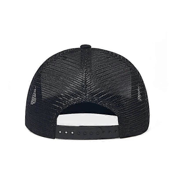2022 Kesän Bone Snapback Lippis Miehille Musta Verkkokangas Baseball Lippis Miehille Litteälippainen Hip Hop Rekkamieshattu Hengittävä Hattu Verkko Lippahattu Asuhatut