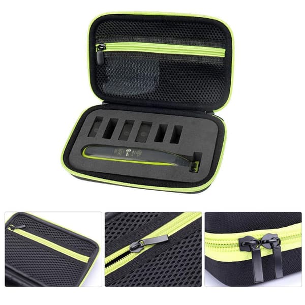Hard Travel Case for Philips OneBlade compatible with Philips OneBlade shaver.