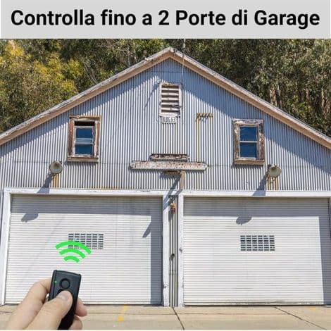 Fjernkontroll - Garasjeportåpner - For Ecostar RSE2 RSC2 433,92 MHz rullende kode - 1 stk