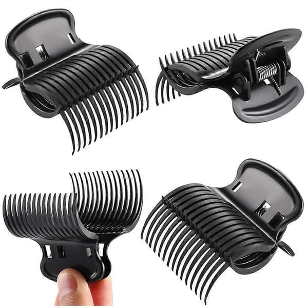 12 stk. Hårrollers Clips Varme Rulle Clips Hårkrølle Klips Hår Permanent Isolations Clips