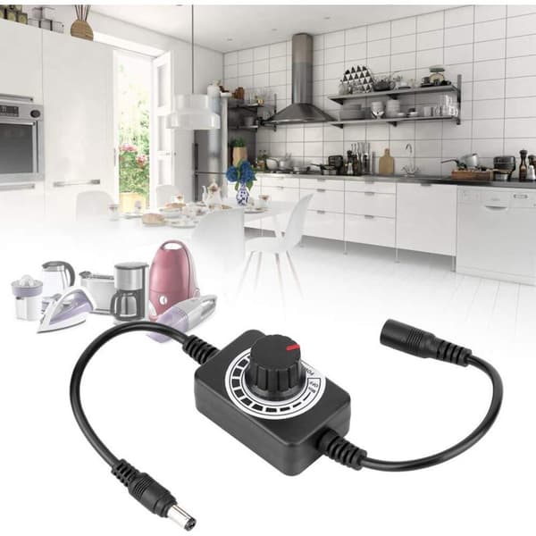 DC-hastighetsregulator, temperaturregulator, justerbar för elektrisk borrmaskin, vattenpump, liten motor