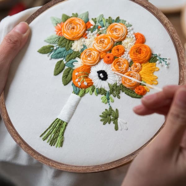 Hand Sewing Set for Embroidery Frame - Photo Frame Accessories