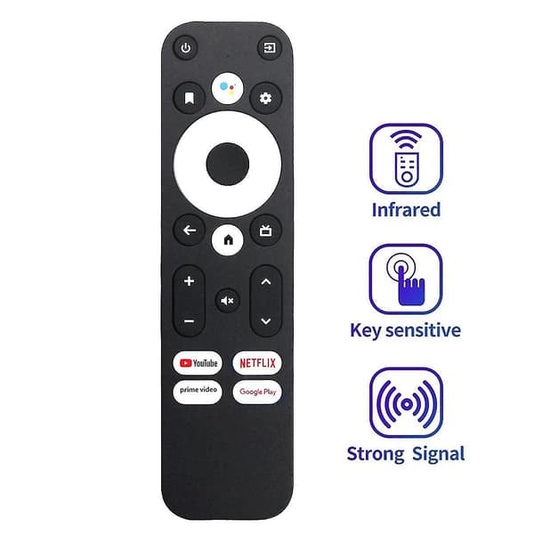 Ersättningsröstfjärrkontroll för / Km2 Plus Android Tv Box för Km2,km2 Plus,km7 Plus,kd3, Kd5