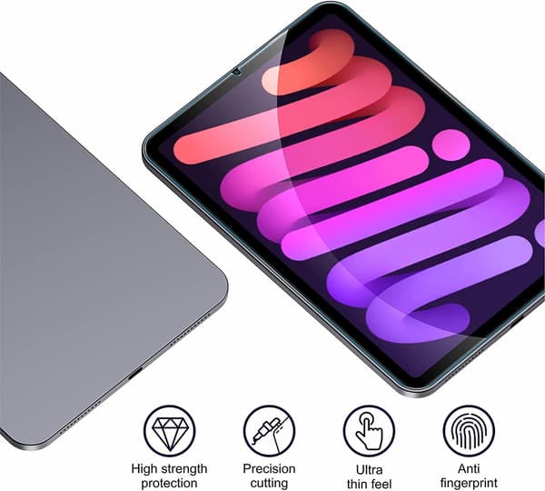 2x Tempered Glass Screen Protector for iPad Mini 6 (2021)