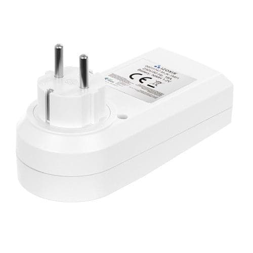 Digital veckotimer 230V 16A 3680W med batteribackup, vit