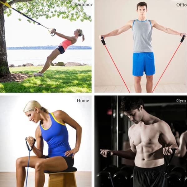 Resistance Bands for Training Rehabilitation at Home