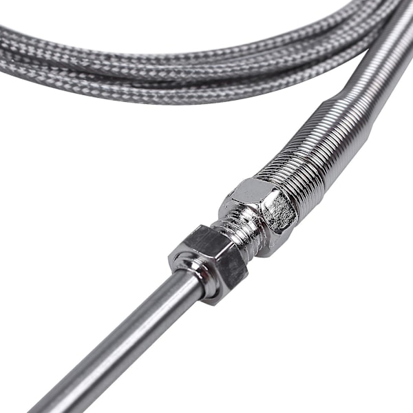 Ståltemperatursonde Pt100 Rtd Sensor Kabel 2m 98 Mm 3 Ledninger -50 ~ 400 Celsius