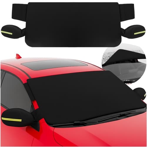 Windshield Cover - Frost Protection for Car Windshield & Side Mirrors