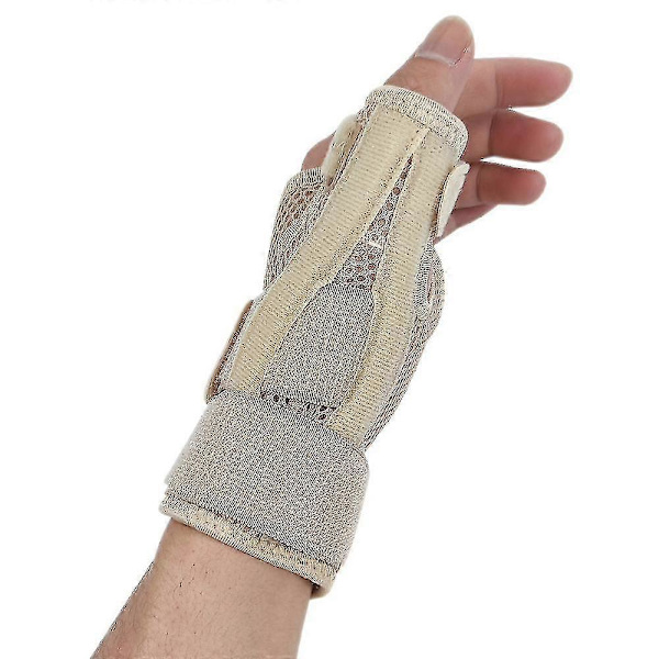 Handledsstöd för tummen, justerbar tummskena för män och kvinnor, flexibel tummsupport för obehag, trötthet i tumme och hand, passar både höger och vänster