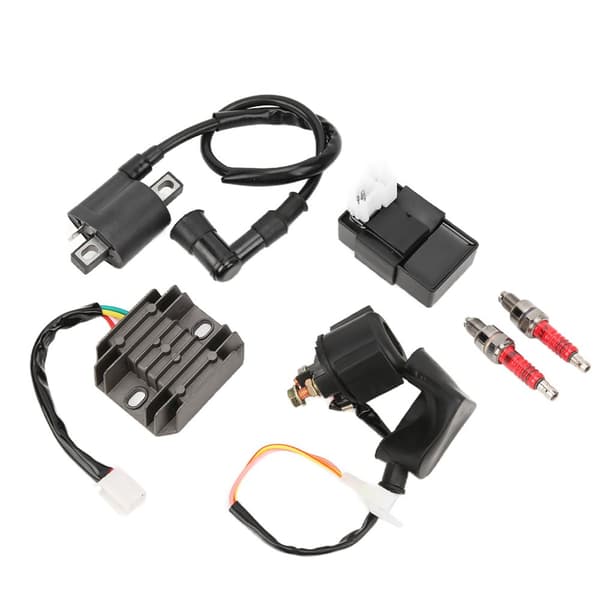 Ignition Coil Spark Plug CDI Regulator Kit Replacement for CG150cc 200cc 250cc Vertical Engine Chinese ATV