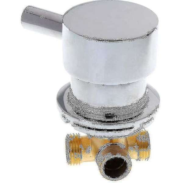 Brusekabine Blandingsbatteri Varmt Koldt Vand Blandingsventil To I En Udgang Vandhane G1/2inch Til Brusekabine Qxuan