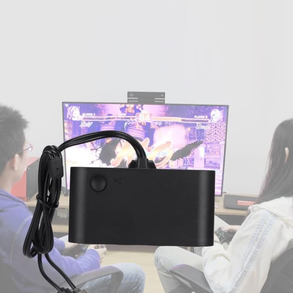 NGC til Switch Adapter - 3-i-1 håndtag til NGC, Wii U, PC og Switch