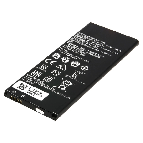 Batteri för Huawei Y5 2, HB4342A1RBC 2200 mAh Ersättningsbatteri