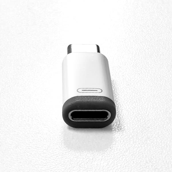 Lightning (hunn) til USB-C (hann) adapter
