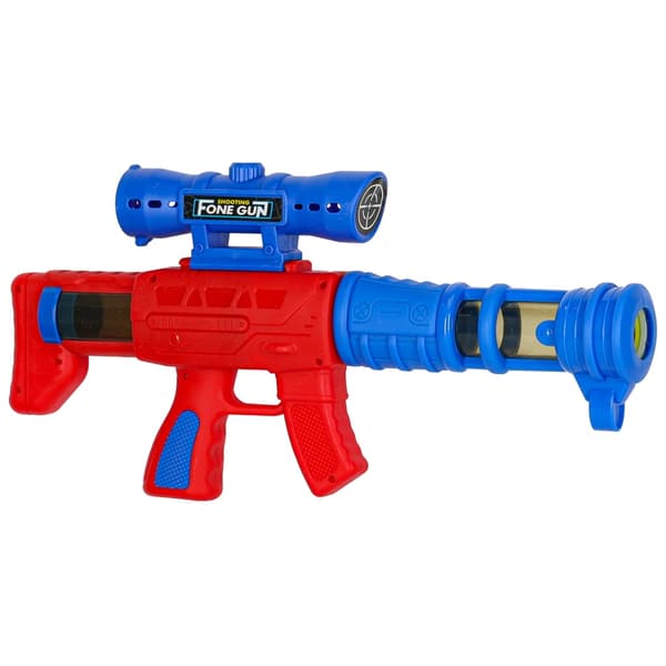 Target shooting game with ball gun - moving targets