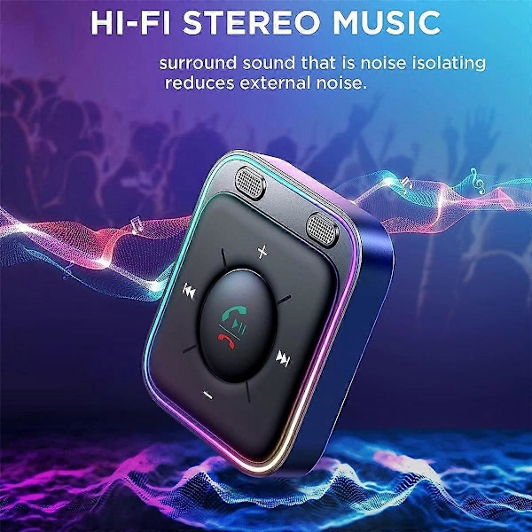 Auton Bluetooth-vastaanotin MP3-soitin Autoadapteri Yleiskäyttöiset autotarvikkeet