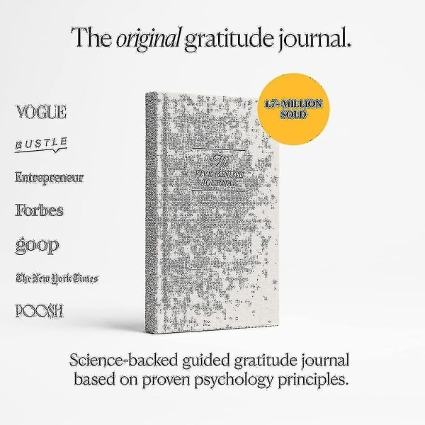 Intelligent Change: The Five Minute Journal - Daglig for lykke, mindfulness og refleksjon - Und