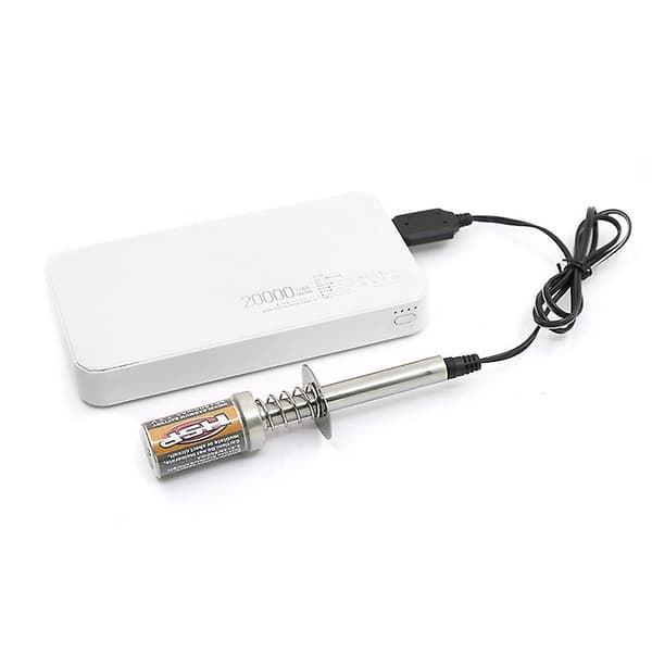 Rc Nitro Oppladbart Glødepluggstarter Tenningsapparat Dc Usb Lader For Gass Nitro Motor Kraft 1/10 1/8