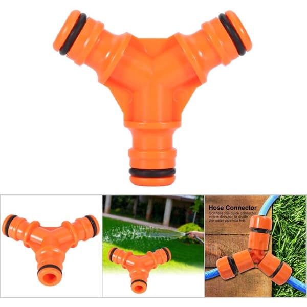 Y-formet 3-vejs slangeforbindelsesfordeler, havevandseparator (3-vejs)