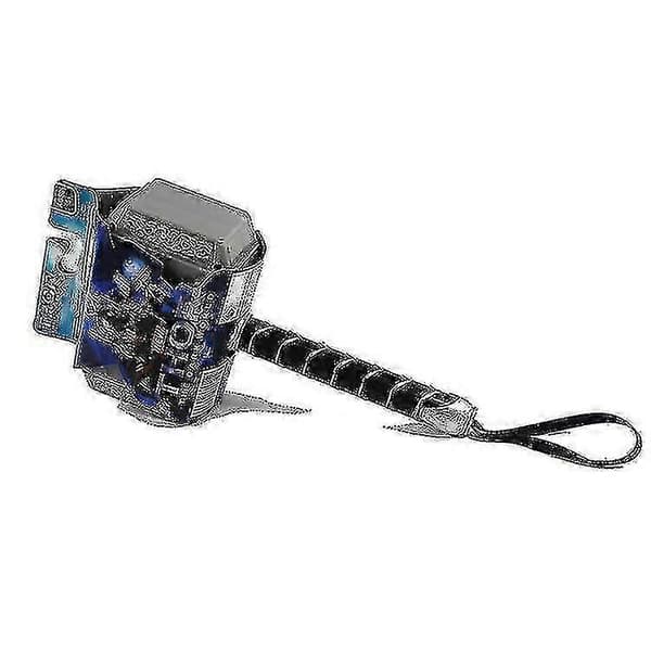 Halloween Maskerad Thor\"s Hammare Led Lysande Och Skramlande Thor\"s Hammare