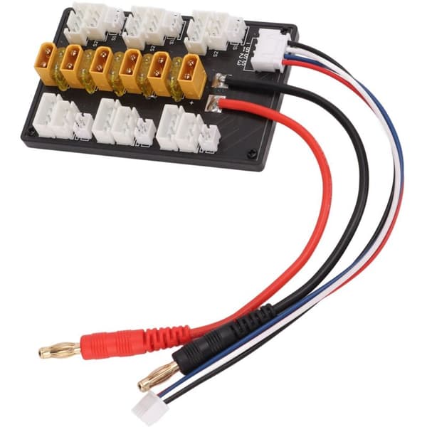 XT30 Parallel Opladningskort, Batteribalanceopladerforlængeradapter til IMAX B6