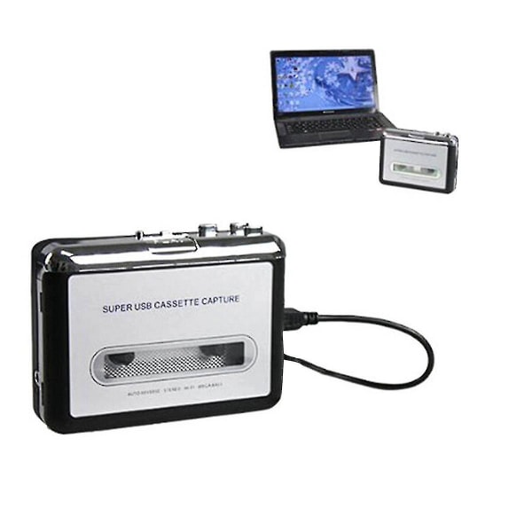Kassettbandspelare USB-kassett till MP3-omvandlare Capture Audio Music Player Bandspelare