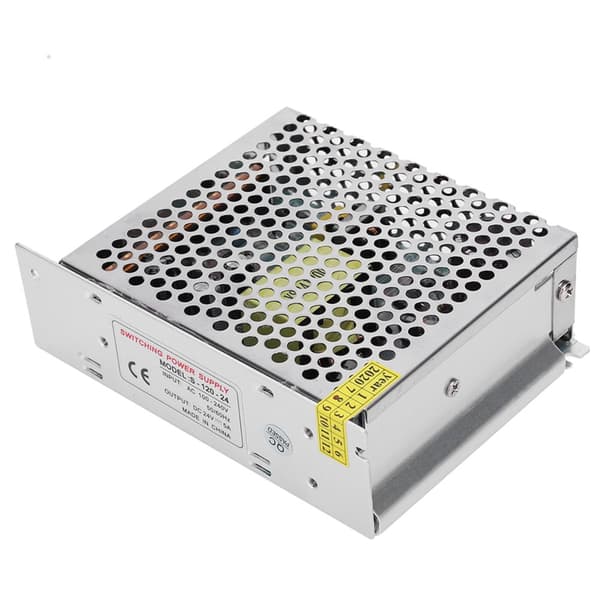 DC24V LED-display Strip Light Switch Strømforsyningsdriver Adapter af aluminiumslegering