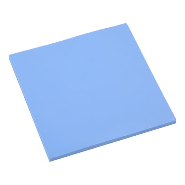 Silikone køleplade - 100x100x5 mm - 1,5W/mK - CPU GPU varmeafledning