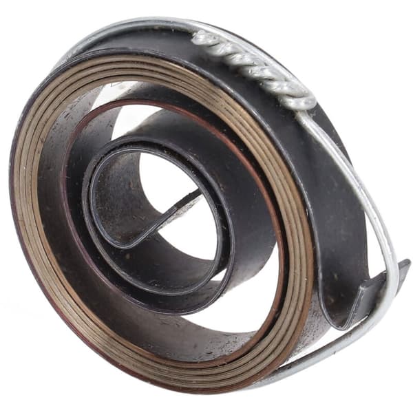 2-delt borepressefjeder, returspole, 8 mm bredde, 35 mm ydre diameter til drejebænkeboremaskiner