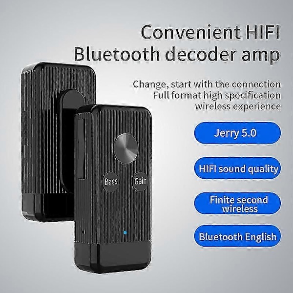 Bluetooth Audio Receiver Bluetooth Receiver X8 TF-kort Bluetooth Receiver med Bluetooth