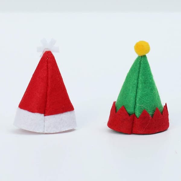10 kpl Mini Joulu Karkkihattu Joulu Cupcake Top
