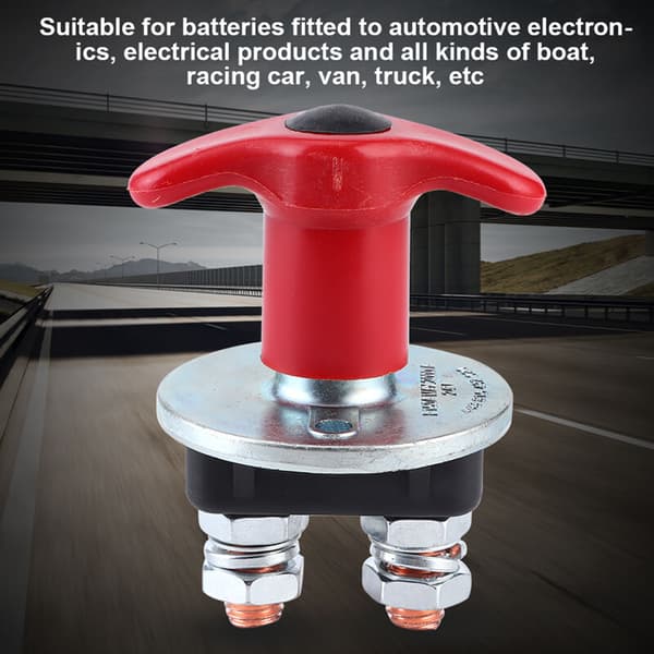 150A/250A Power Kill Switch Batteri Isolator Afbryder Universal Afbryder til 12V 24V Bil Brandbil