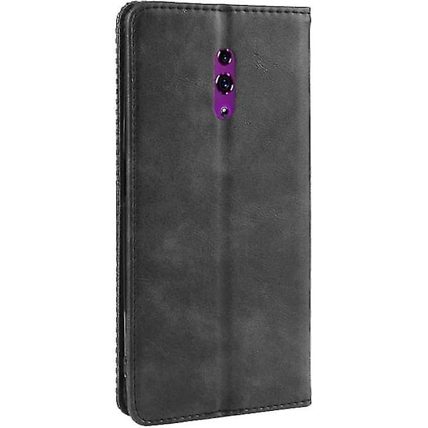 Læderetui Oppo Reno Oppo Reno Cph1917 Pcat00 Pcam00 Sort P