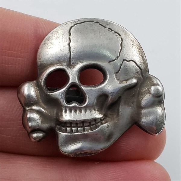 Skalle Badge Brosch Pin Medal Emblem Högkvalitativ Metallmedalj Albumgåvor