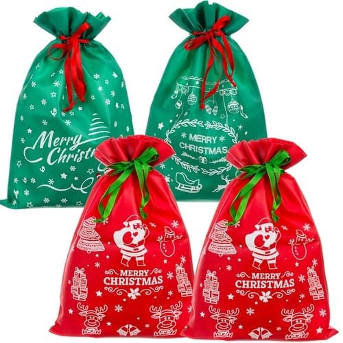 4-pack Christmas Bags / Gift Bag - 45x29cm