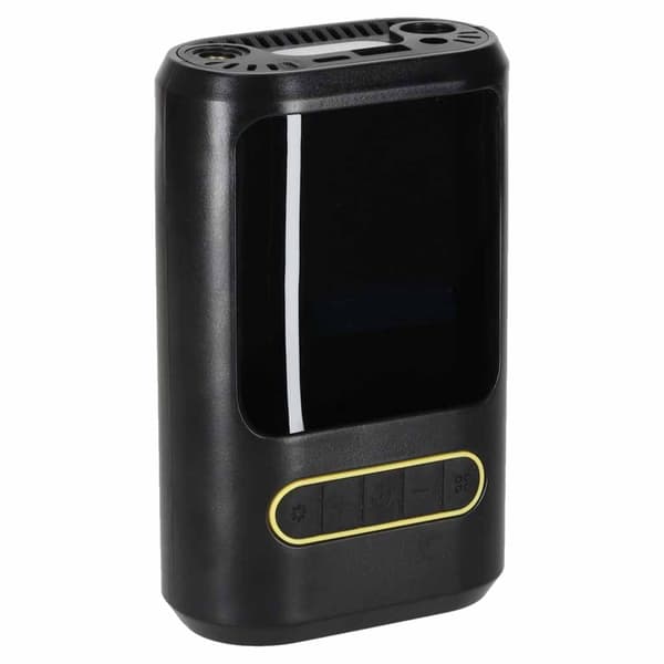 Wireless mini compressor 150 PSI with digital display, power bank USB-C