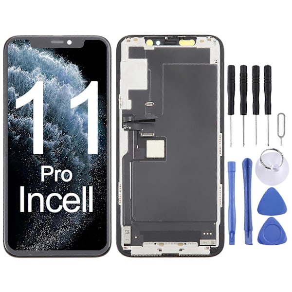 Til iPhone 11 Pro HD Incell LCD-skærm