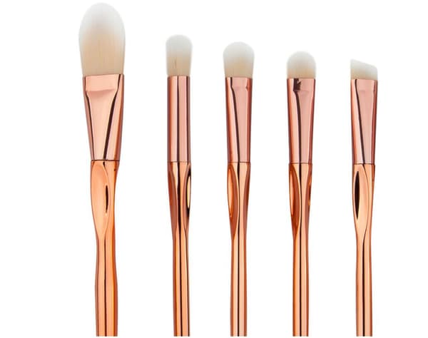 8 stk. makeupbørster - Makeupbørstesæt