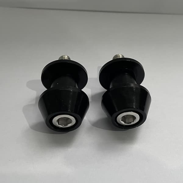 2 stk. Universelle M8 Aluminium Swingarm Spool Paddock Stativ Bobbins