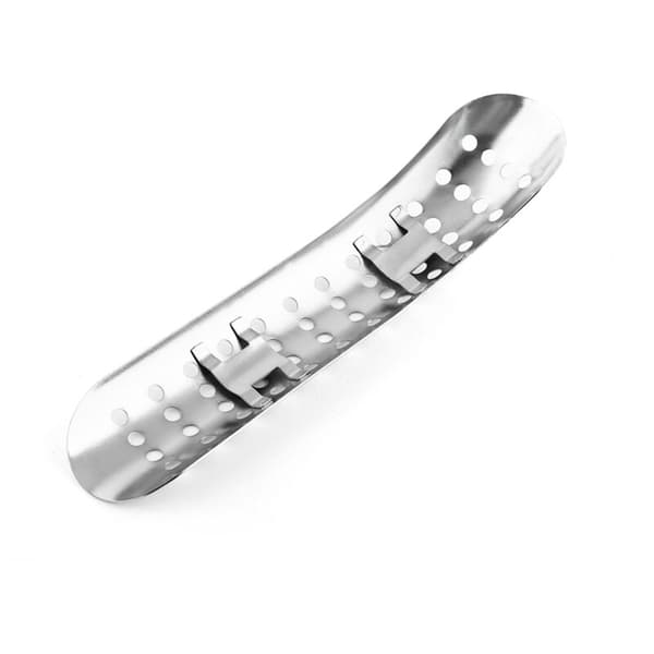Universal avgasrör värmesköld, avgasrörsskydd, silver