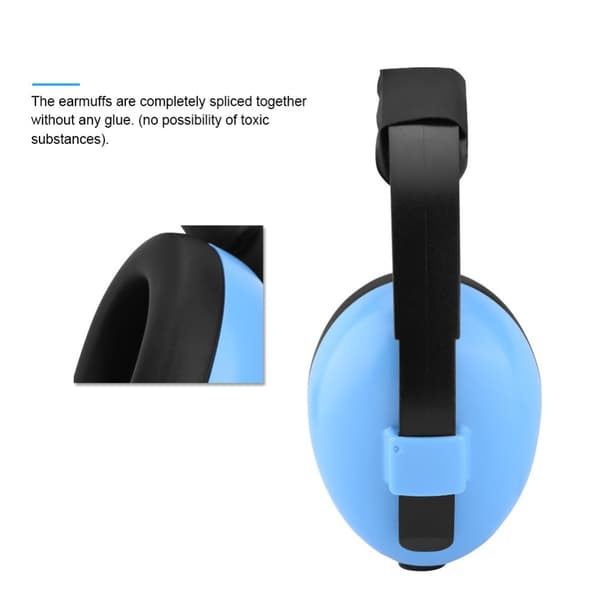 Baby Hearing Protection with Noise Reduction - Blue
