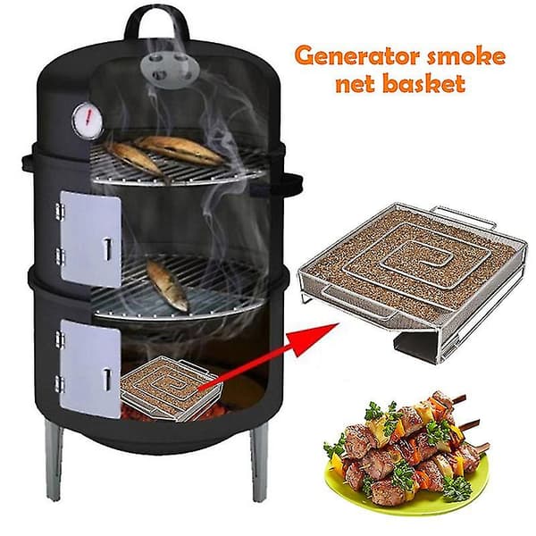 Kold Røgsgenerator Bbq Grill Madlavningsværktøj Ryger Mini Generatorboks
